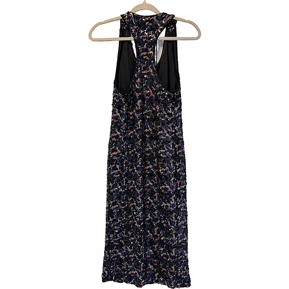 ROTATE Birger Christensen Ella Sequin
Racerback Sheath Dress Size 8 - Picture 5 of 11